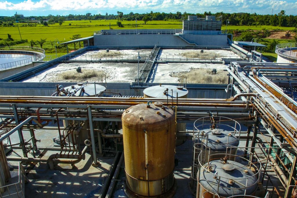 Instalación industrial para proceso químico