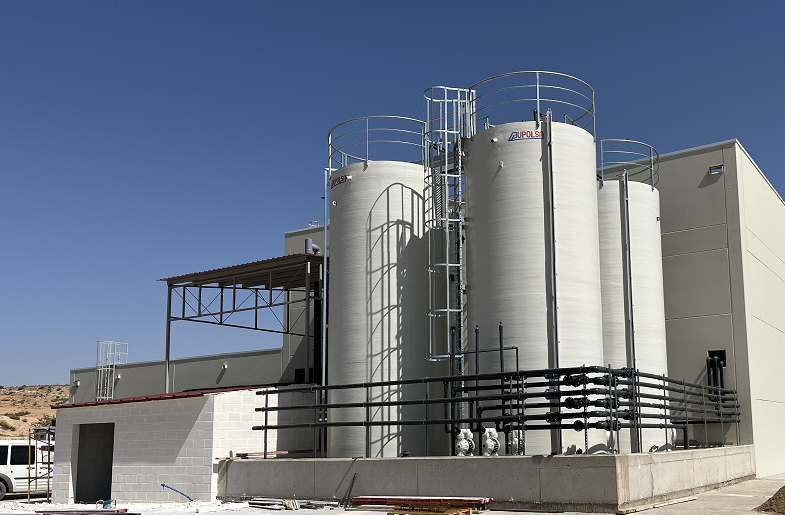 Planta química vinculada a depuración de salmueras